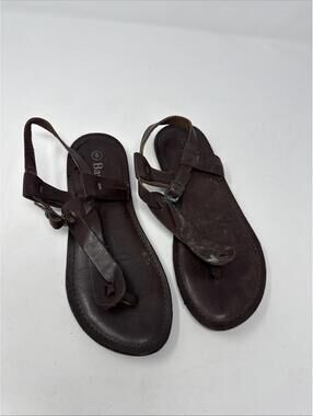 Brown Woman Slip on Size 6 Shoes